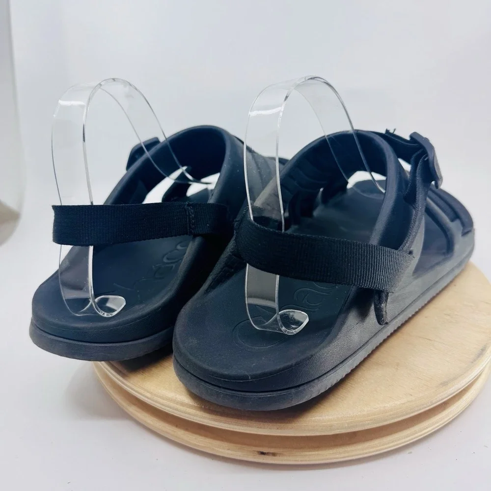 Chaco‎ Chillos Slide Sandals Shoes Men's Size 12 Black Z Strap Sport Comfort